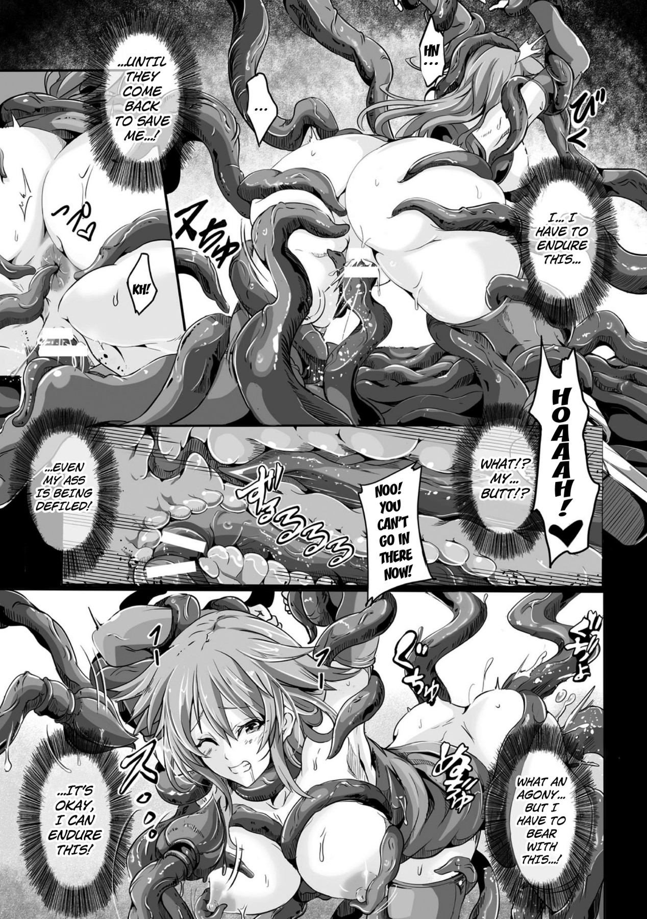 Hentai Manga Comic-Kukkoro Heroines Vol. 14 - The Girl Who's Left Behind In Tentahell-Read-7